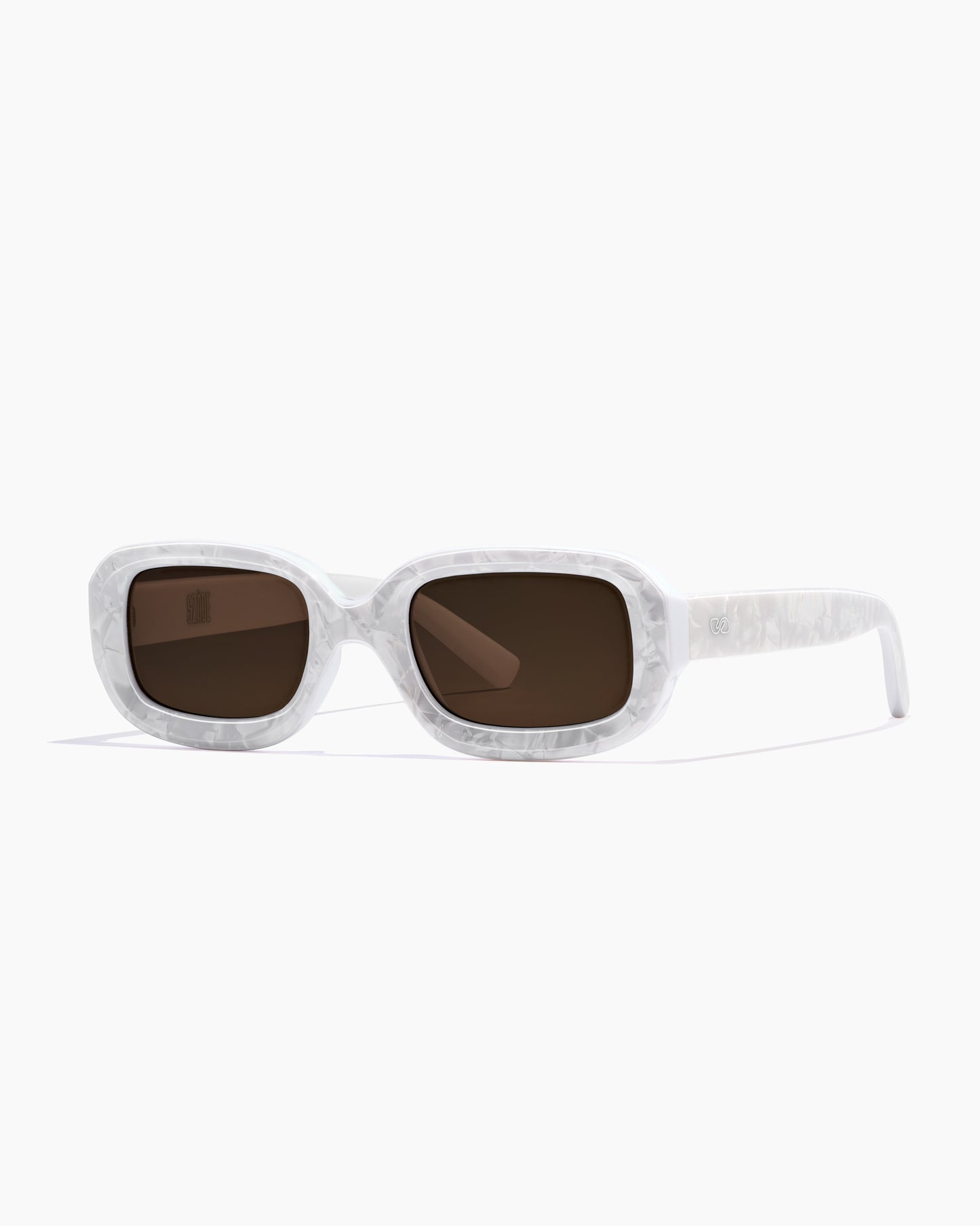 SZADE - soho ; ivory marble / sepia