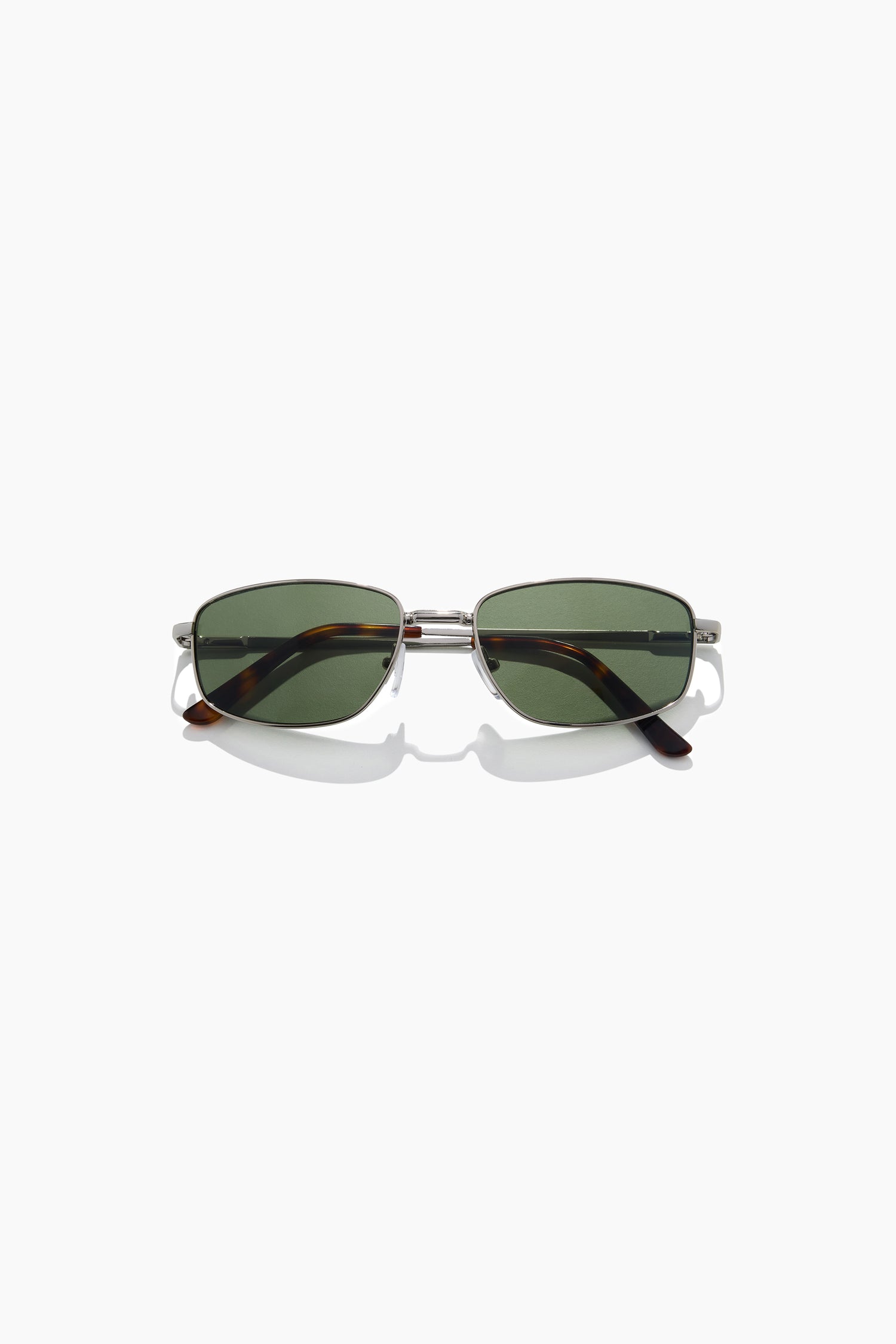 SZADE - lee ; polished silver / moss