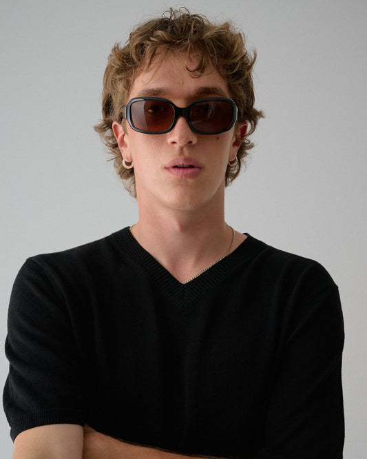SZADE - farrow ; elysium black / hazelnut polarised