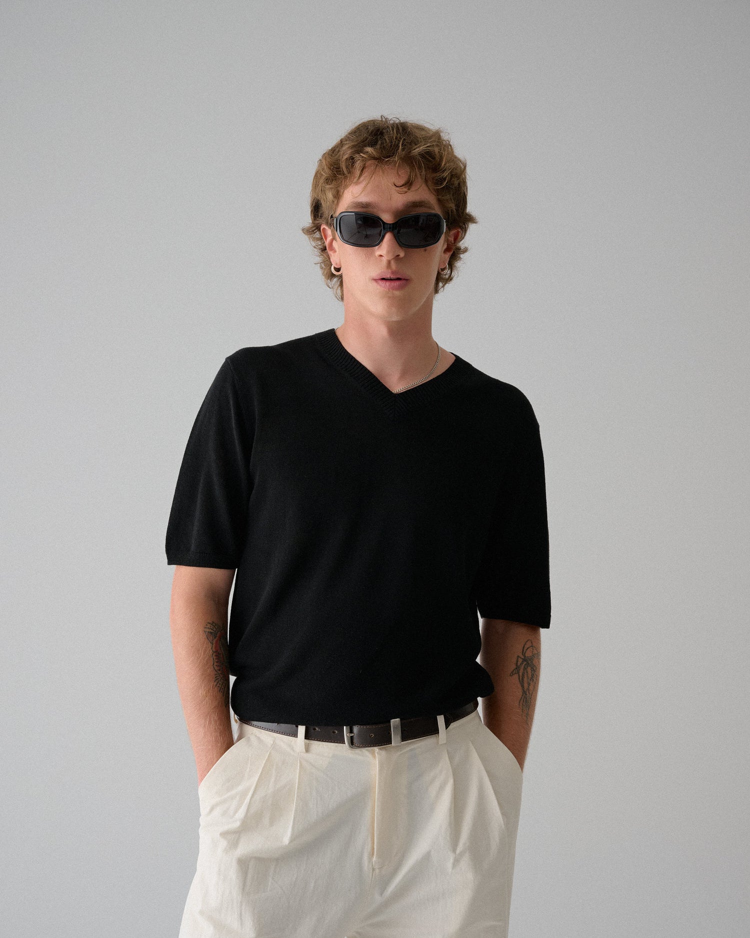 SZADE - farrow ; elysium double black / ink polarised