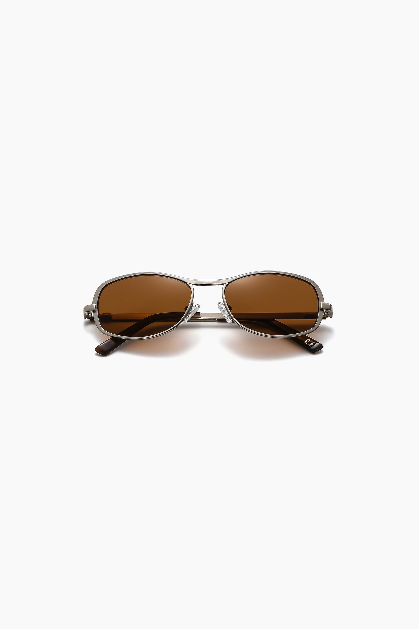 SZADE - rush ; matte silver / hazelnut
