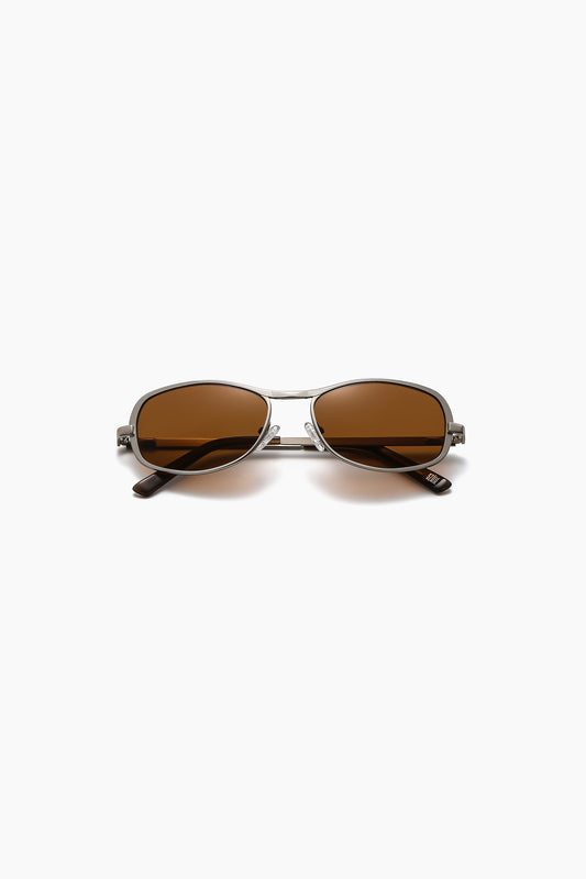 SZADE - rush ; matte silver / hazelnut