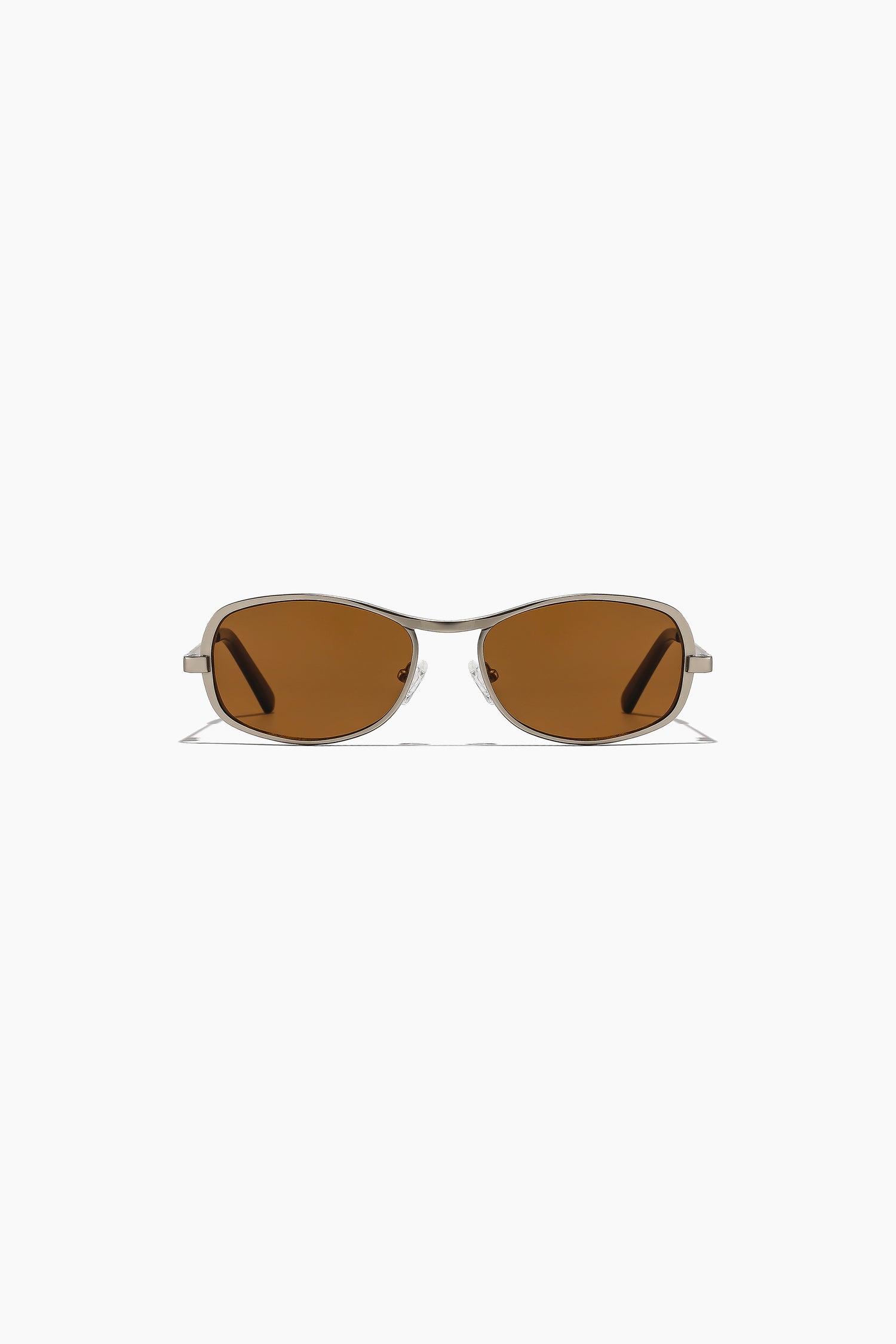 SZADE - rush ; matte silver / hazelnut